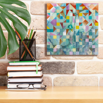 «Modern Patchwork» par Danhui Nai, art mural sur toile