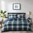 King/ King 3M Comforter With -Wicking Navy 2 Shams