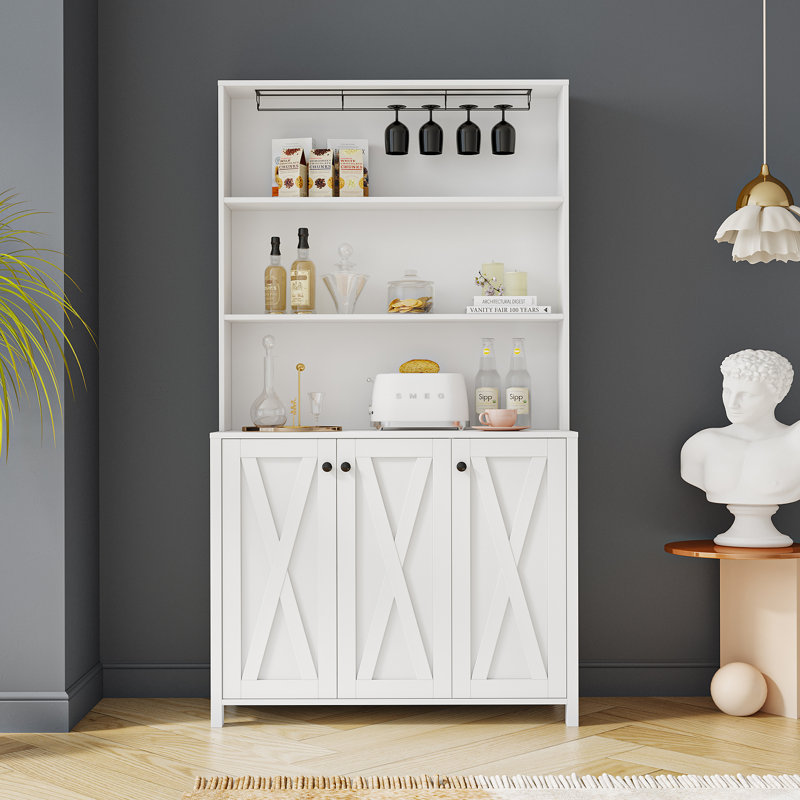 Gerarde 70.87'' Kitchen Pantry, White