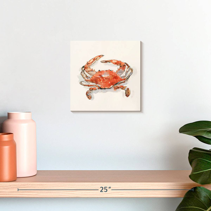 Yarlin Crusty Crab II, 10" H x 10" W