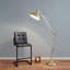 Iwamoto 180cm Brushed Task Floor Lamp-19435074