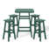 Aswini 5-Piece Square Bar Set