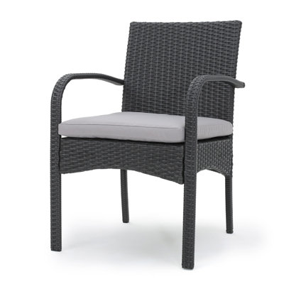 CORDOBA KD PE WICKER DINING CHAIR [SET OF 2 PCS]