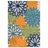 Floral Ivory/Multi Indoor/Outdoor High-Low Area Rug-1289612544-1289612602