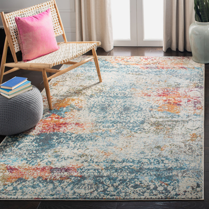 Mattison Abstract Area Rug, Rectangle 183 x 274 cm