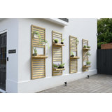 Wood Wall Planter