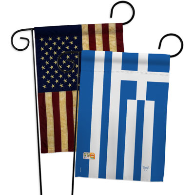 Double Sided 18.5'' H x 13'' W Polyester Garden Flag