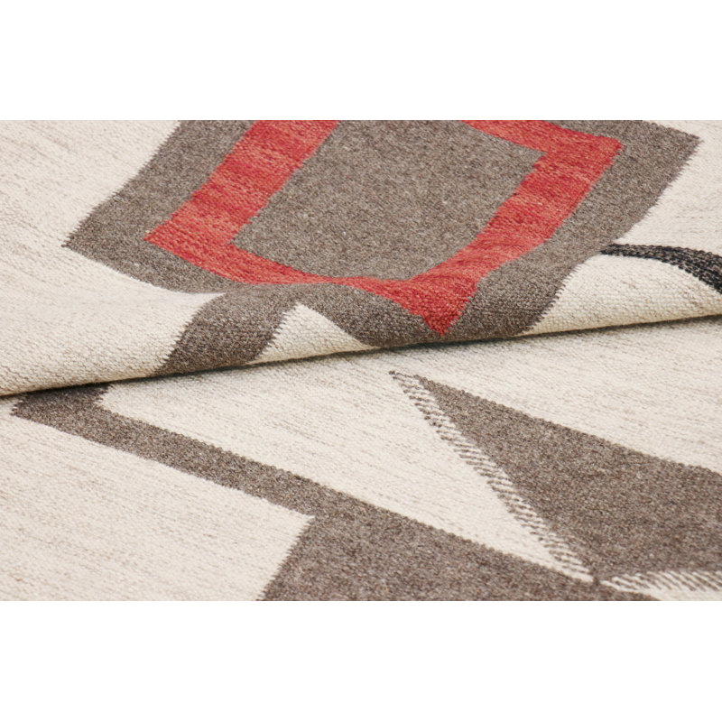 Tuscany Ivory/Grey Wool Reversible Area Rug
