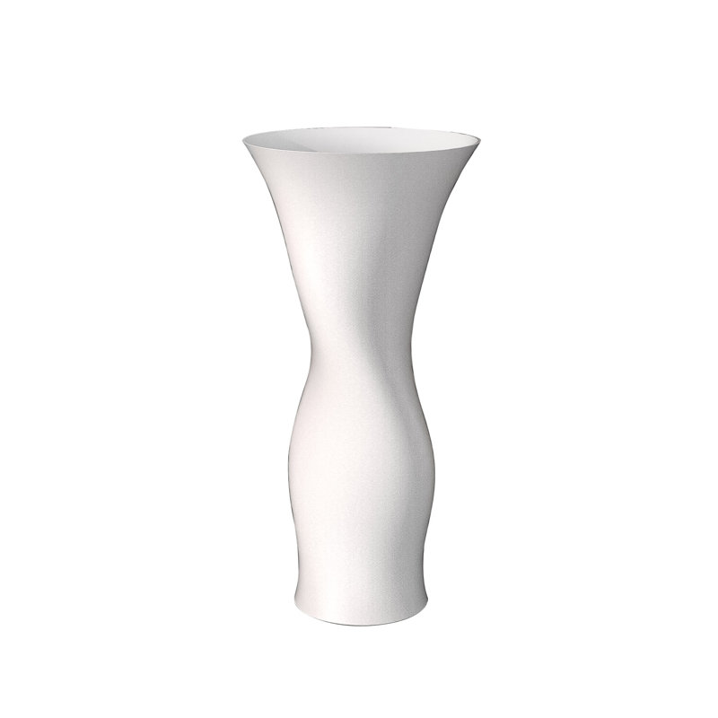 Delfo 17.7'' L Bathroom Sink, White