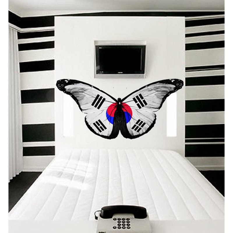 Insects Wall Decal, 33" H x 36" W