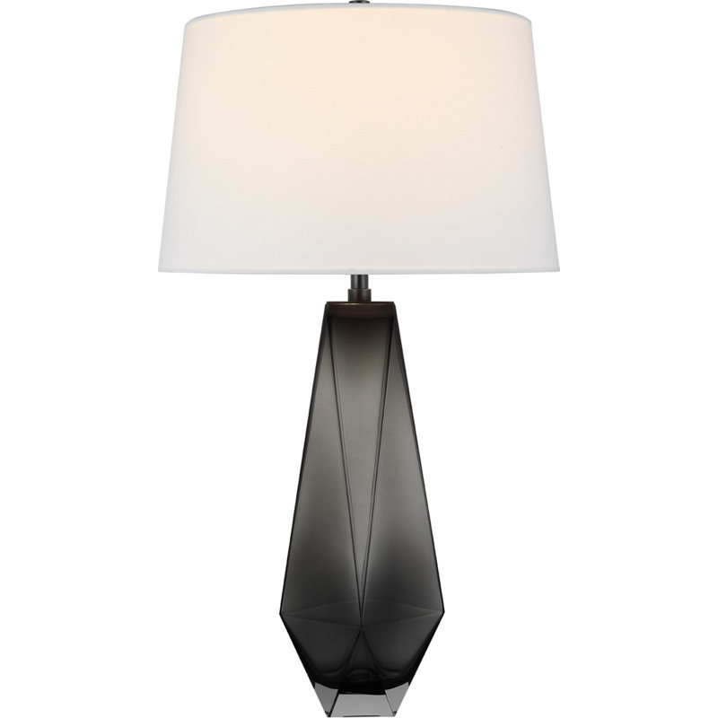 Chapman & Myers Gemma Table Lamp, White, 29" H x 17.5" W x 17.5" D