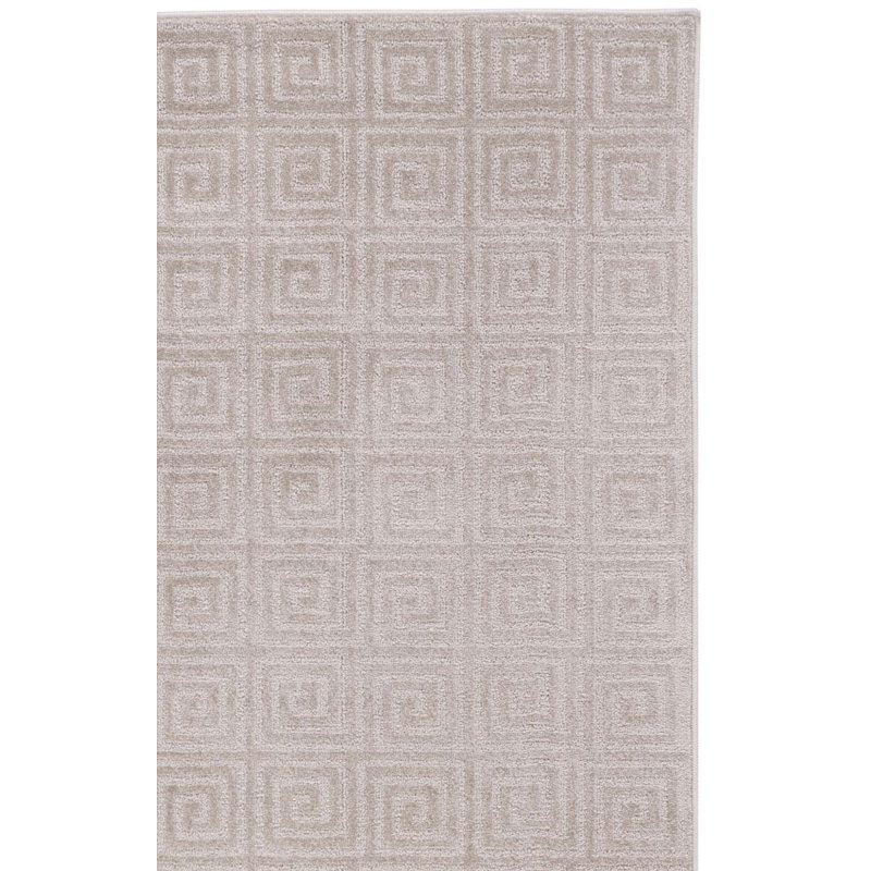 Motif et tapis uni 412 beige, Rectangulaire 9 pi x 13 pi