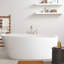 Baignoire de trempage autoportante 59,05 po. X 28,34 po.