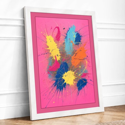 Painted Chaos Modern - Framed Print