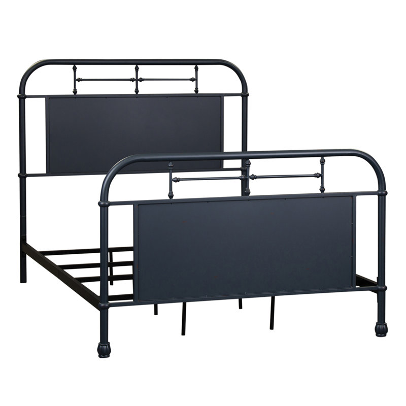 Vintage Series Full Metal Bed - Navy