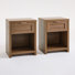 Ensemble commode et table de chevet