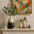 Elegant Two-Tone Ceramic Jar with Lid for Home Decor – Versatile Accent Decor for Shelf Accent, Console Styling, or Table Decor-1789602323