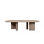 Sorrento Coffee Table-60" Rectangular Weathered Natural