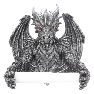 Porte-papier hygiénique Nemesis Now Obsidian