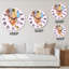 Illustration 3D de sphères multicolores II - horloge murale moderne-59913299