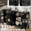 Armoire de rangement 57,5 po Modern Modern Stripe-1469938354