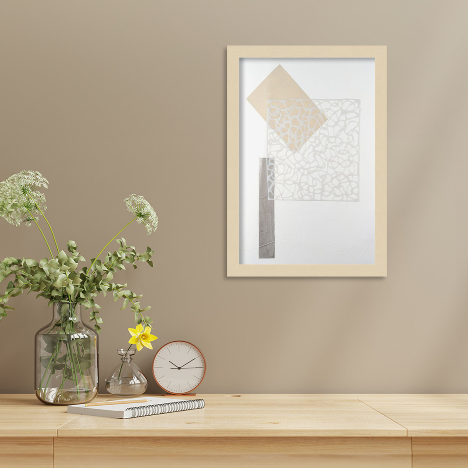 Nooks and Crannies No. 3 Print, Brown, 17" H x 12" W