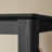 Black Rectangular Solid Wood Dining Table-920518917-920518920