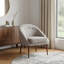  Fauteuil demi-tonneau gris