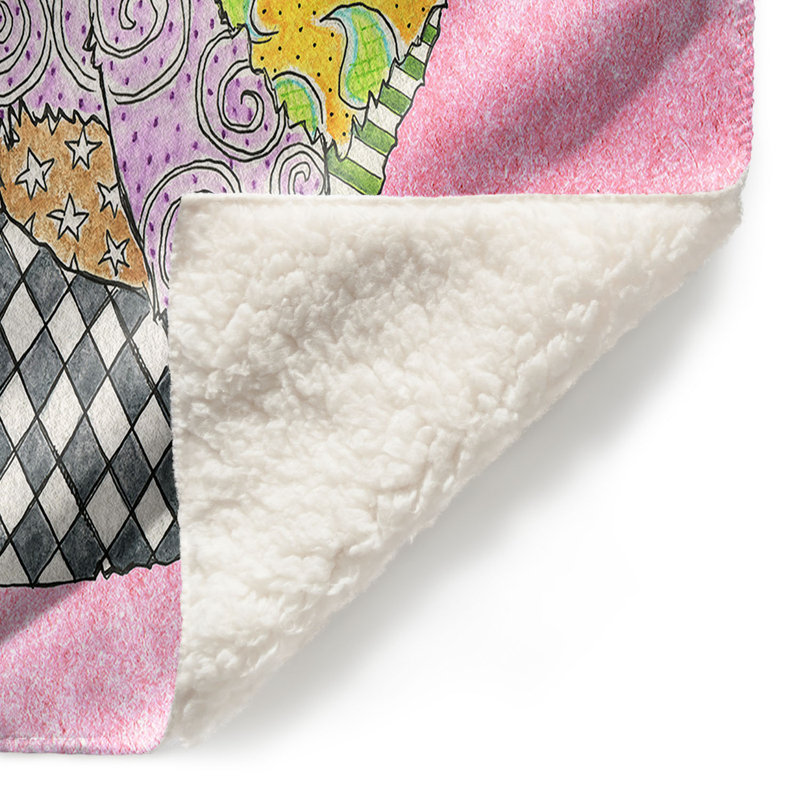  Couverture Papillon, 68 po x 80 po