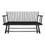 Chaise en bois noir 1pc-1180635182