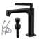 Modern Single-Hole Single-handle Bathroom Faucet with Drain Assembly