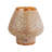 Glass Mosaic Table Lamp With Inline Switch, Copper Finish