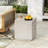 17" Mgo Material Side Table, Polka Dot Cube Texture End Table Nightstand