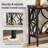 70.9 Inches Extra Long Industrial Console Table, Narrow Sofa Table Behind Couch With Open Storage Shelves, Rustic Entryway Table For Hallway, Foyer, Or Living Room, Metal Frame-1541286230