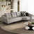 Tissu gris sélectionné