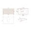 Meuble-lavabo à rayures 30 po avec lavabo en céramique blanc, meuble-lavabo mural flottant pour salle de bain, pré-assemblé-301323779