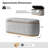 Arusha Sabise 46.5"W Modern Chenille Fully Assemble Filp-Top Storage Bench-1512995415