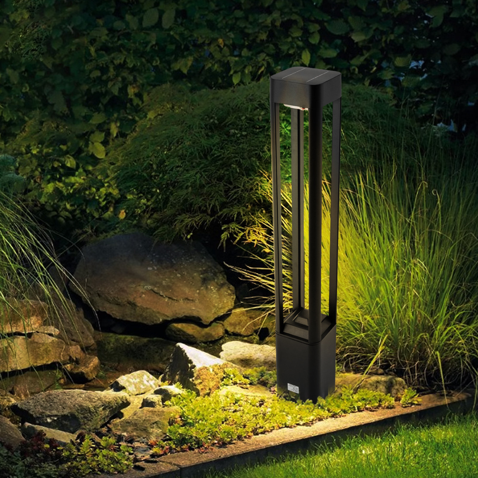 View of DALELEE Outdoor Waterproof LED Pathway Lights Bollard Light | Wayfair