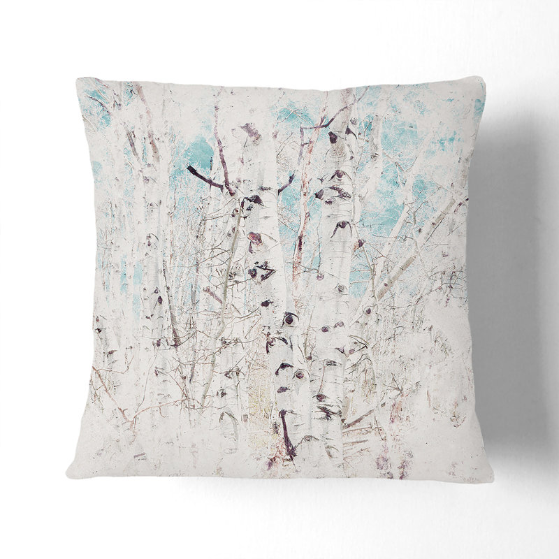 Floral Square Cushion, 55cm H x 55cm W x 20cm D, Black