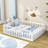 Freta Wood Bed Frame-37992121-37992120
