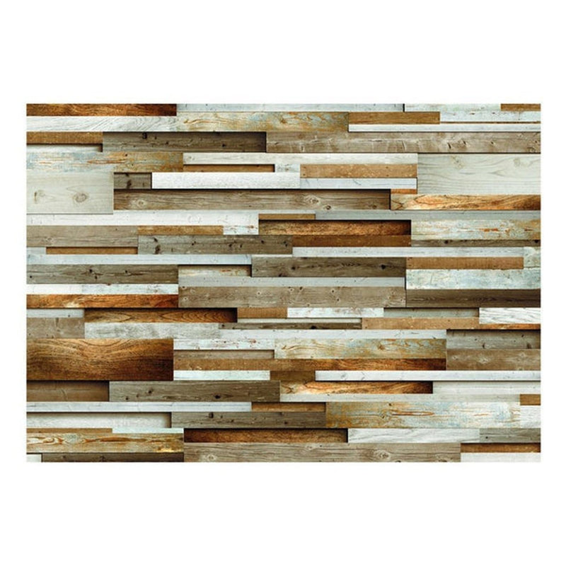 Wooden Order Wall Mural, 68" L x 98" W