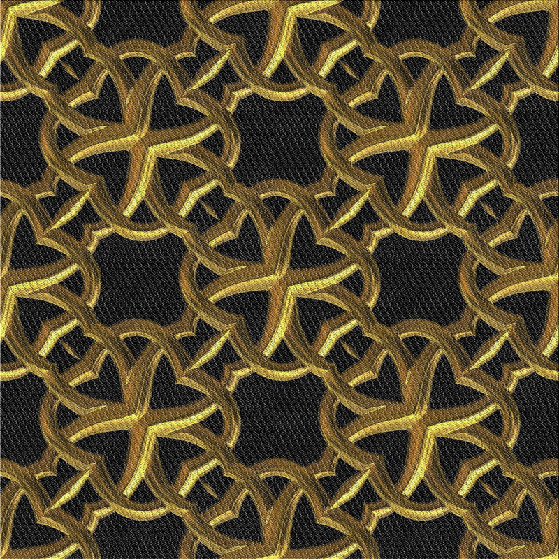 Tapis doré, Carré 8 pi