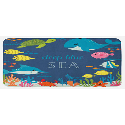 Tapis de cuisine dessinable