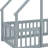 Playhouse Style Floor Bed with Protective Fence and Safety Guardrails-280537392