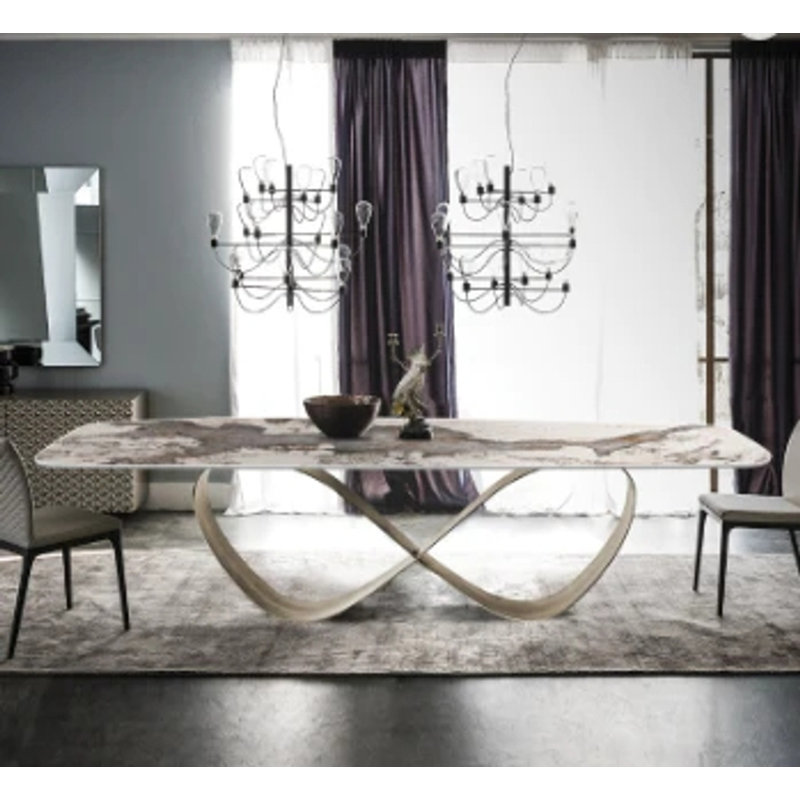 Modern Home Marble Top Dinning Table