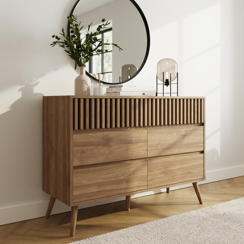 107 cm W Chest of 6 Drawers