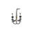 Twist Collection Two-Handle Deck-Mount Roman Tub Faucet with Rough-In Valve -Brushed Nickel-12180861