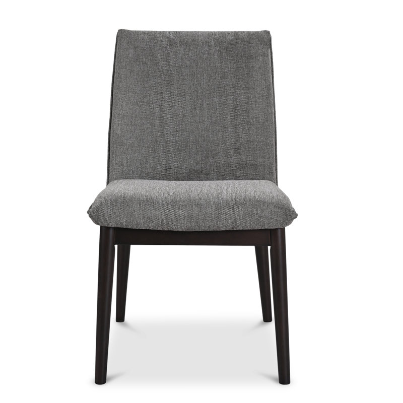 Arawn Upholstered Dining Chair, Dark Grey