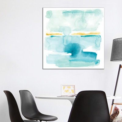 Liquid Shoreline VI 1 Piece Wrapped Canvas Painting
