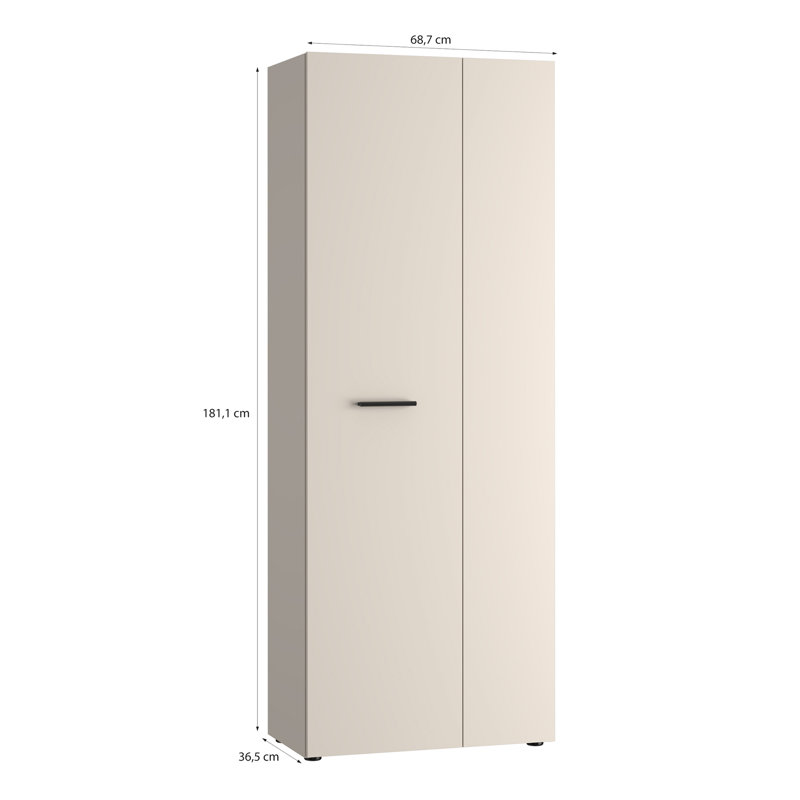 18 Pair Shoe Storage Cabinet